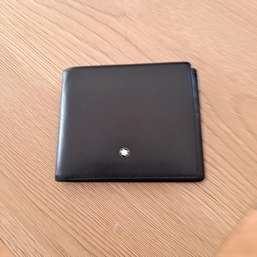 Porte feuille homme mont blanc - feuille,
