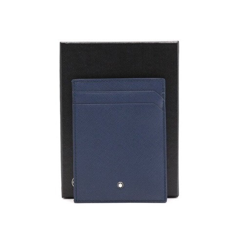 Montblanc portefeuille cuir - montblanc,