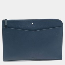 Pochette portefeuille en cuir