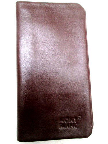 Mont blanc portefeuille cuir - portefeuille,